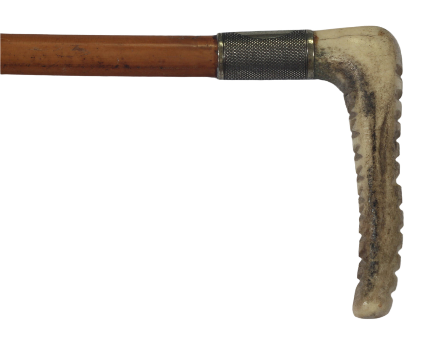 Antique Malacca Sidesaddle Hunting Whip or Crop