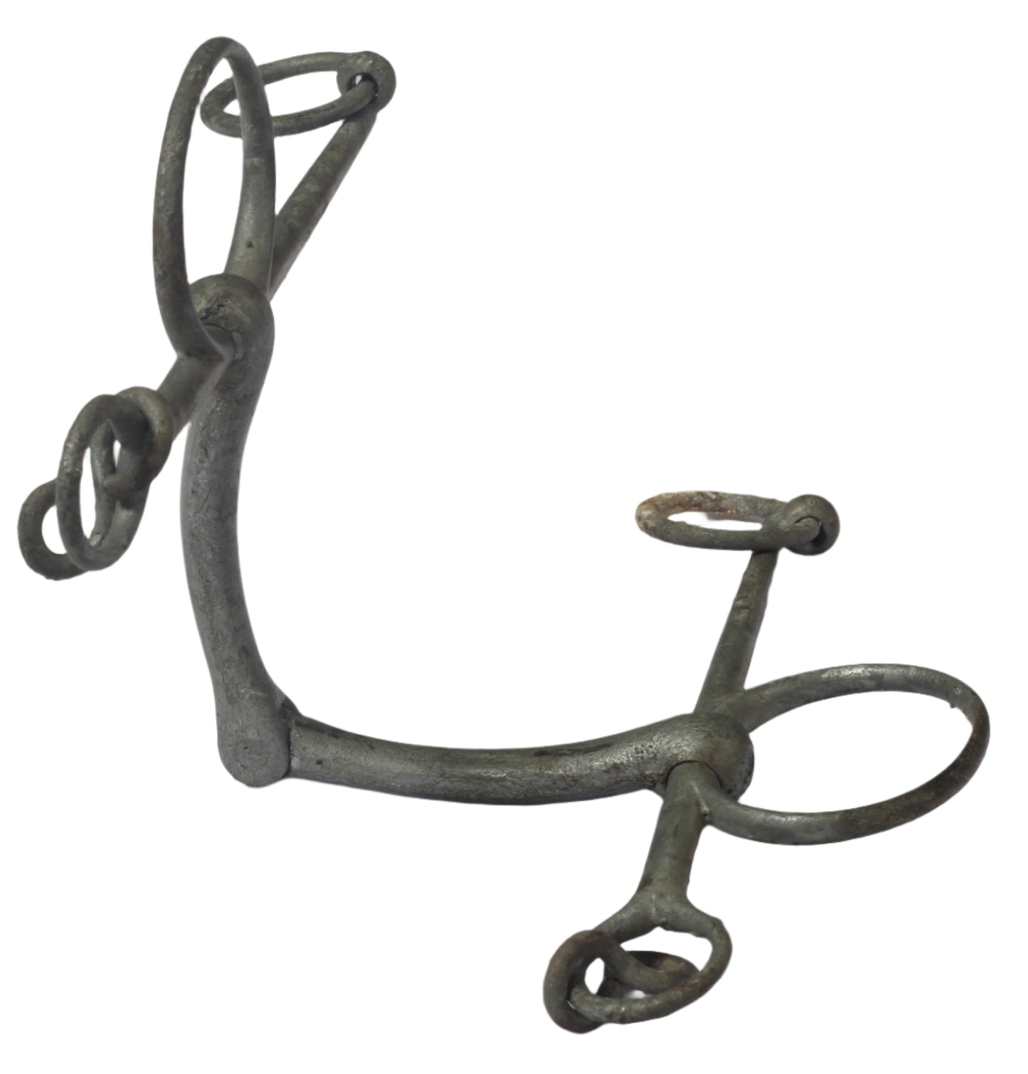 An Antique Rule Jointed Pelham Horse Bit