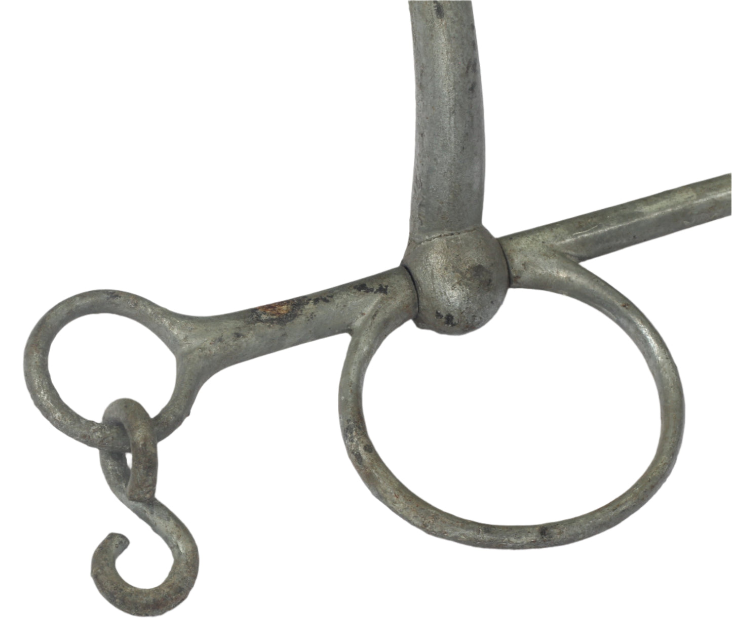 An Antique Rule Jointed Pelham Horse Bit