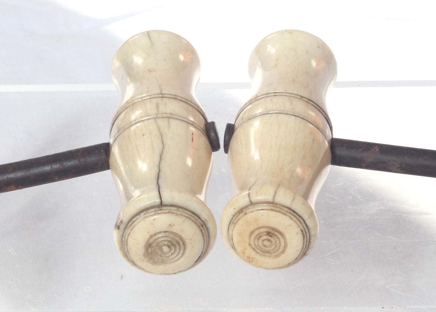 Vintage Bone Handled Boot Pulls