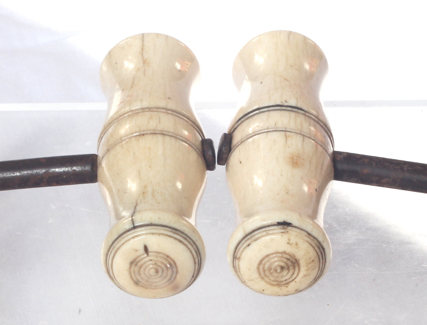 Vintage Bone Handled Boot Pulls