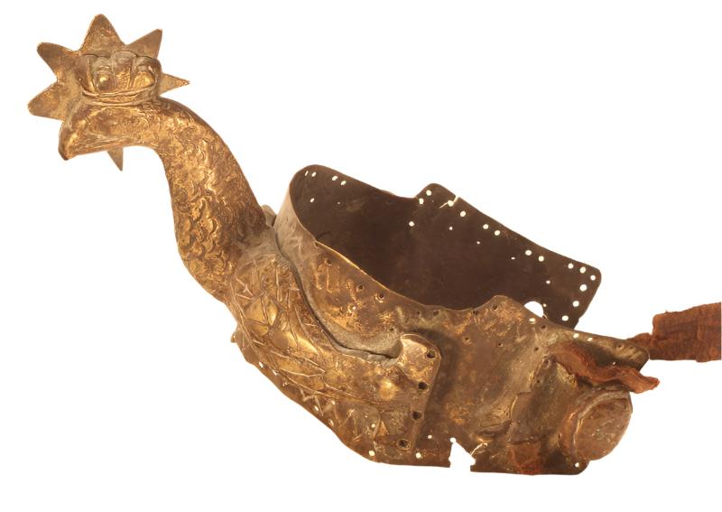 Large Gala or Parade Spur with Crowned Eagle