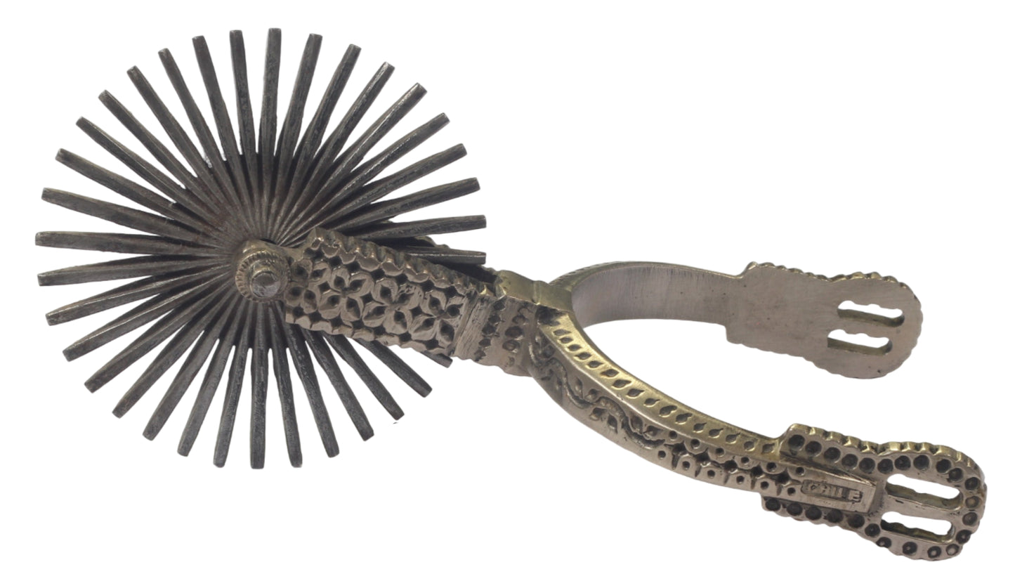 A Pair of Chilean Huaso Spurs