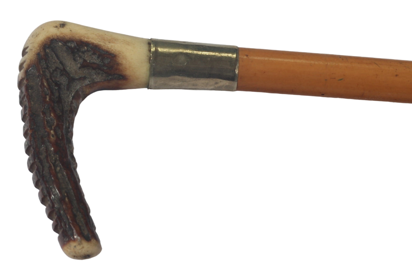 Antique Malacca Sidesaddle Hunting Whip or Crop