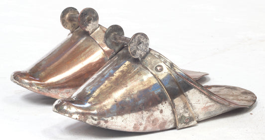 Pair of Latin American Slipper stirrups