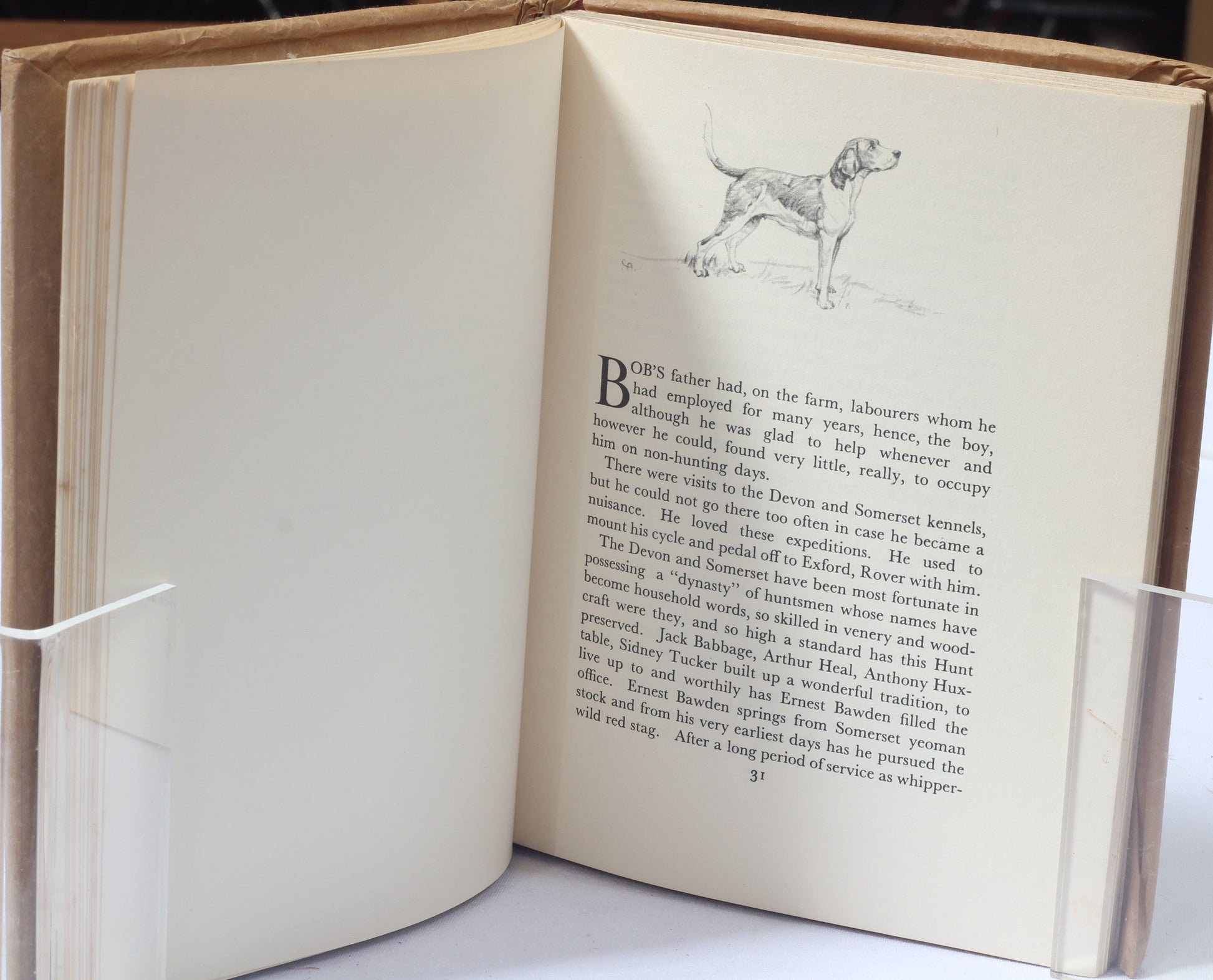 Exmoor Rover by C.R.Acton, Illus C.Gifford Ambler. 1938 1st Ed