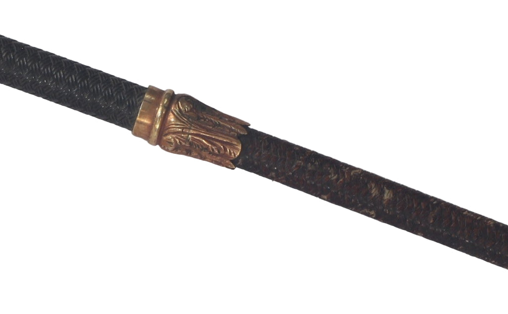 Victorian Sidesaddle Whip with Amethyst