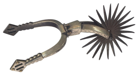 Single Decorated Chilean Huaso Spur - Spur620