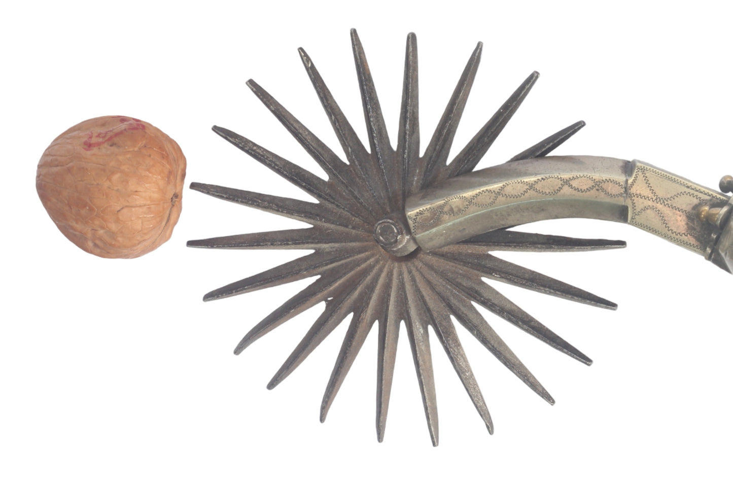 Single Decorated Chilean Huaso Spur