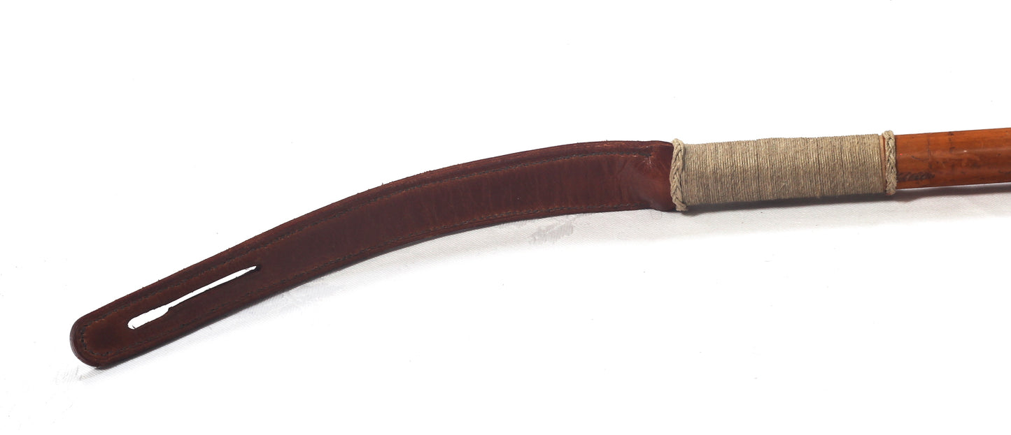 Edwardian silver handled hunting whip
