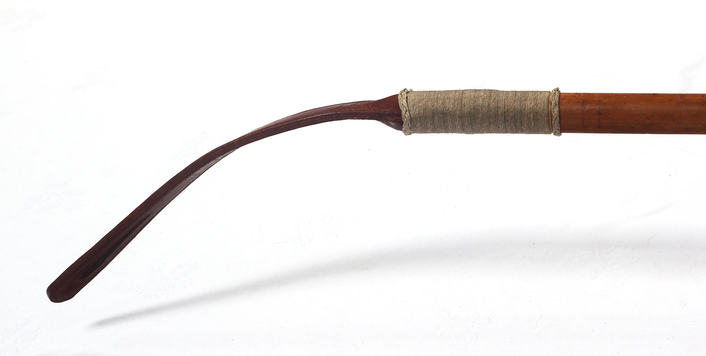 Edwardian silver handled hunting whip