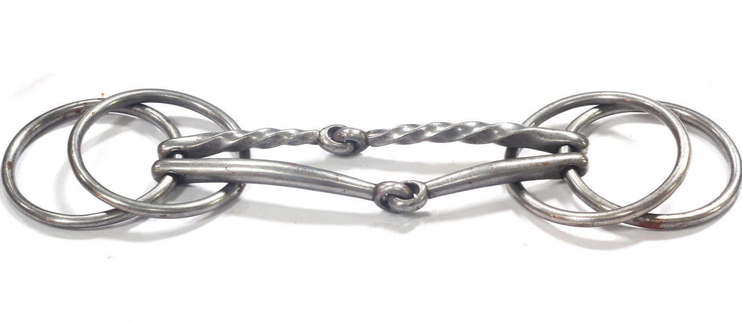 A 19th Century Wilson Snaffle with a W or Y mouth