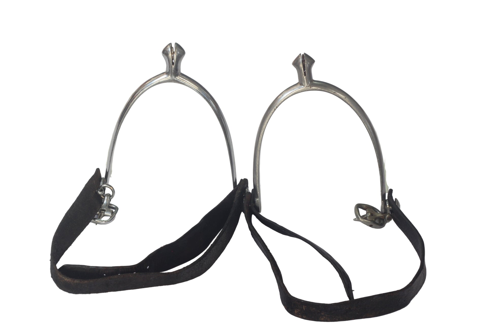 Vintage Hunting Spurs with Buttons & Buckles