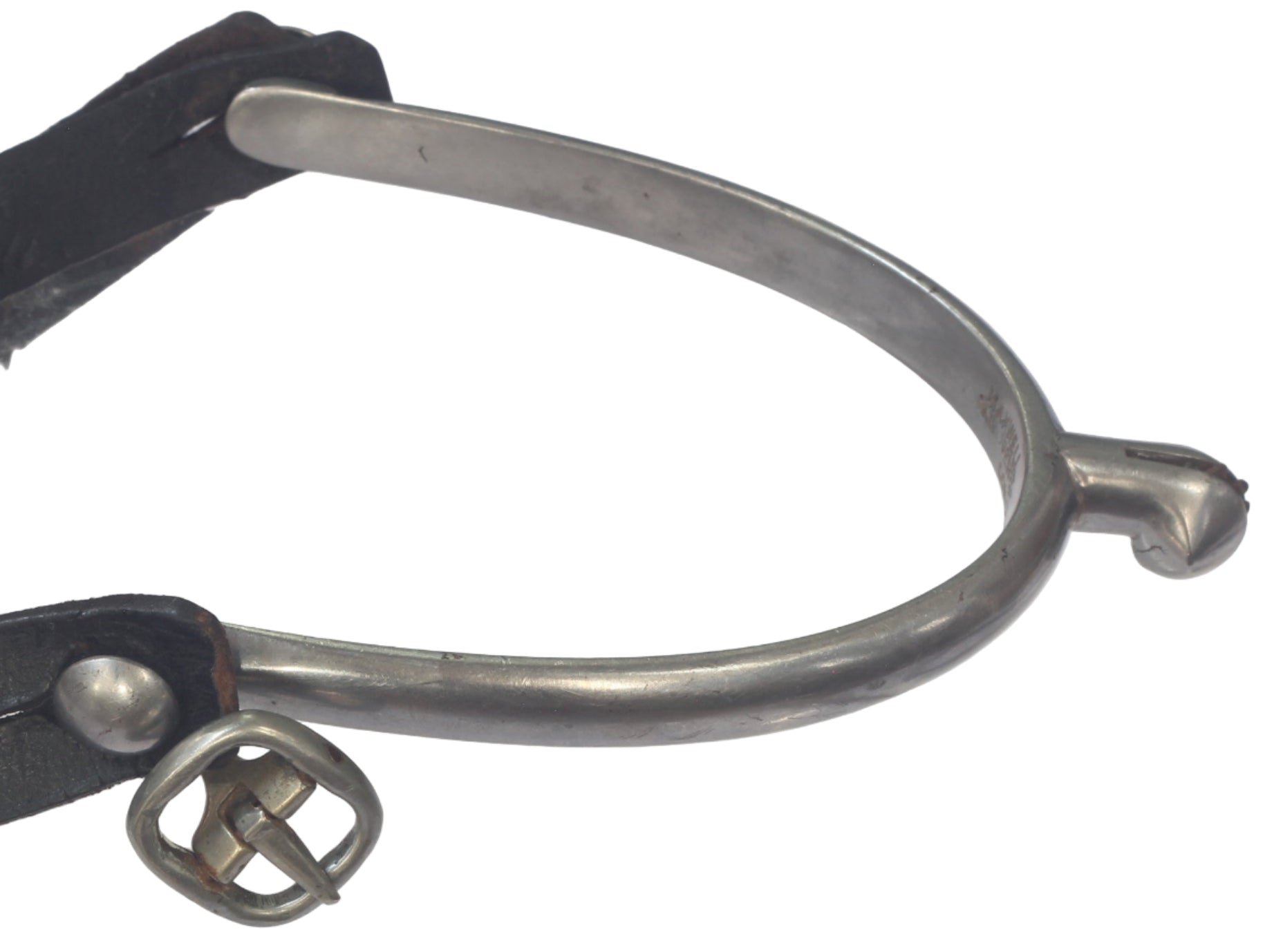 Vintage Hunting Spurs with Buttons & Buckles