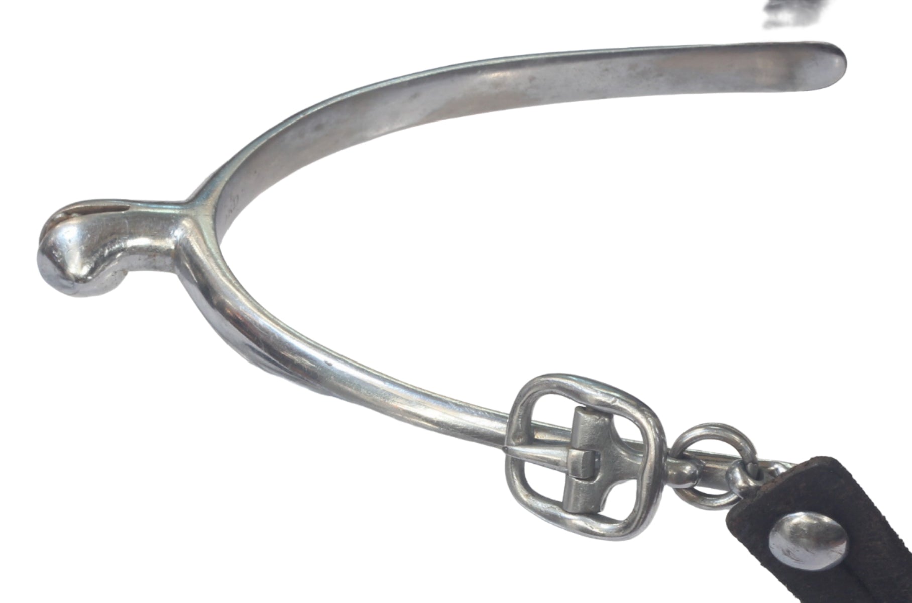 Vintage Hunting Spurs with Buttons & Buckles