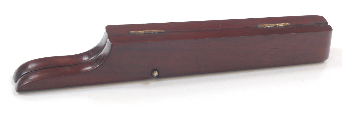 Antique Mahogany Campaign Folding Boot Jack