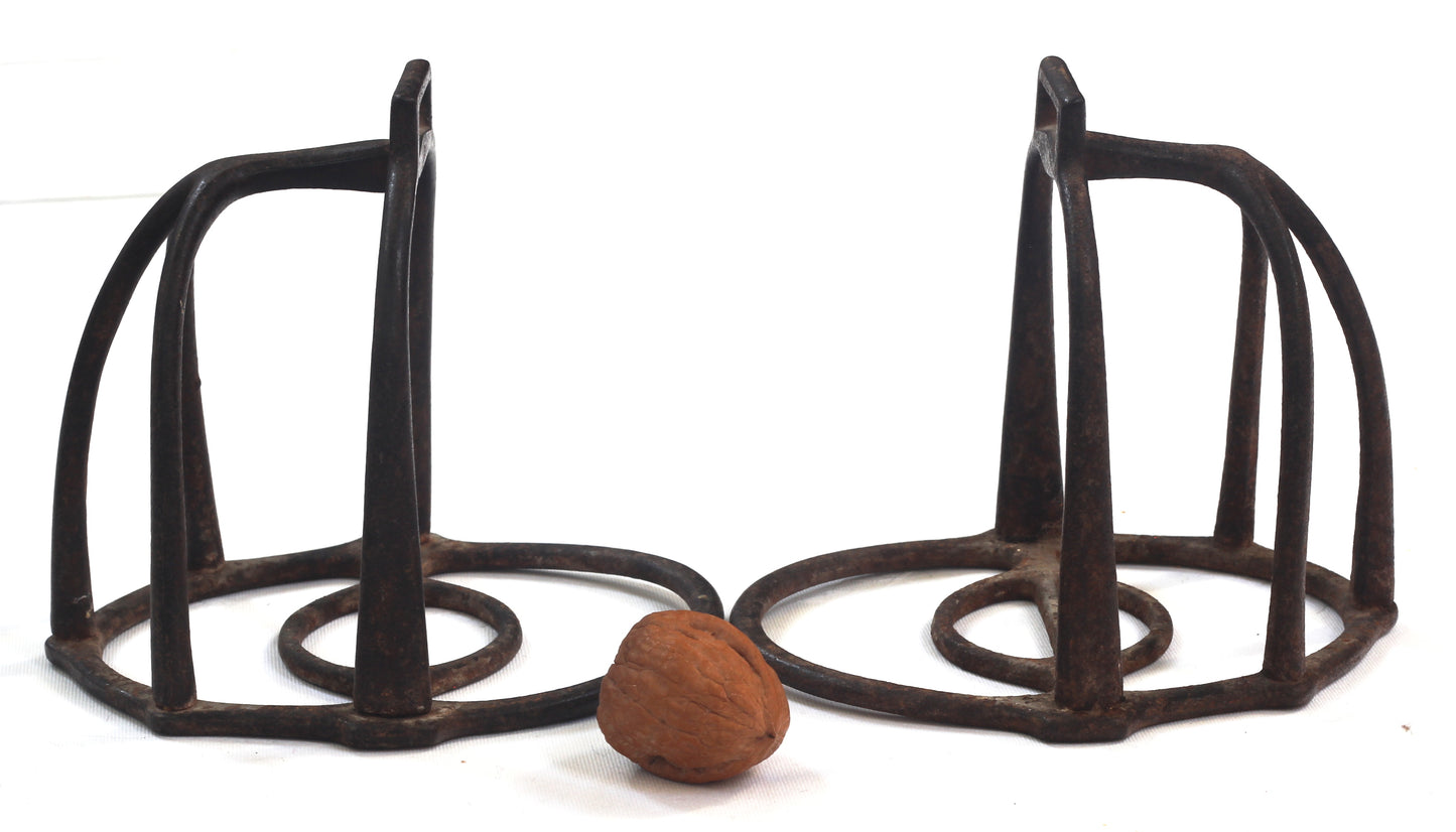 Pair of French Cage Stirrups