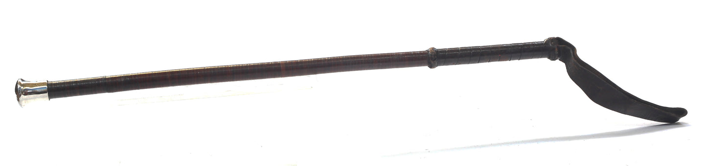 A Vintage Whip made of Leather Discs