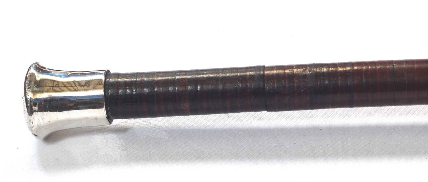 A Vintage Whip made of Leather Discs