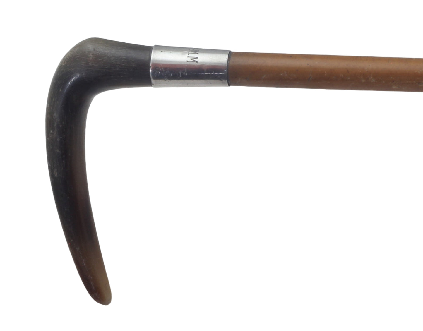1961 Swaine Child's Hunting Crop with Horn Handle