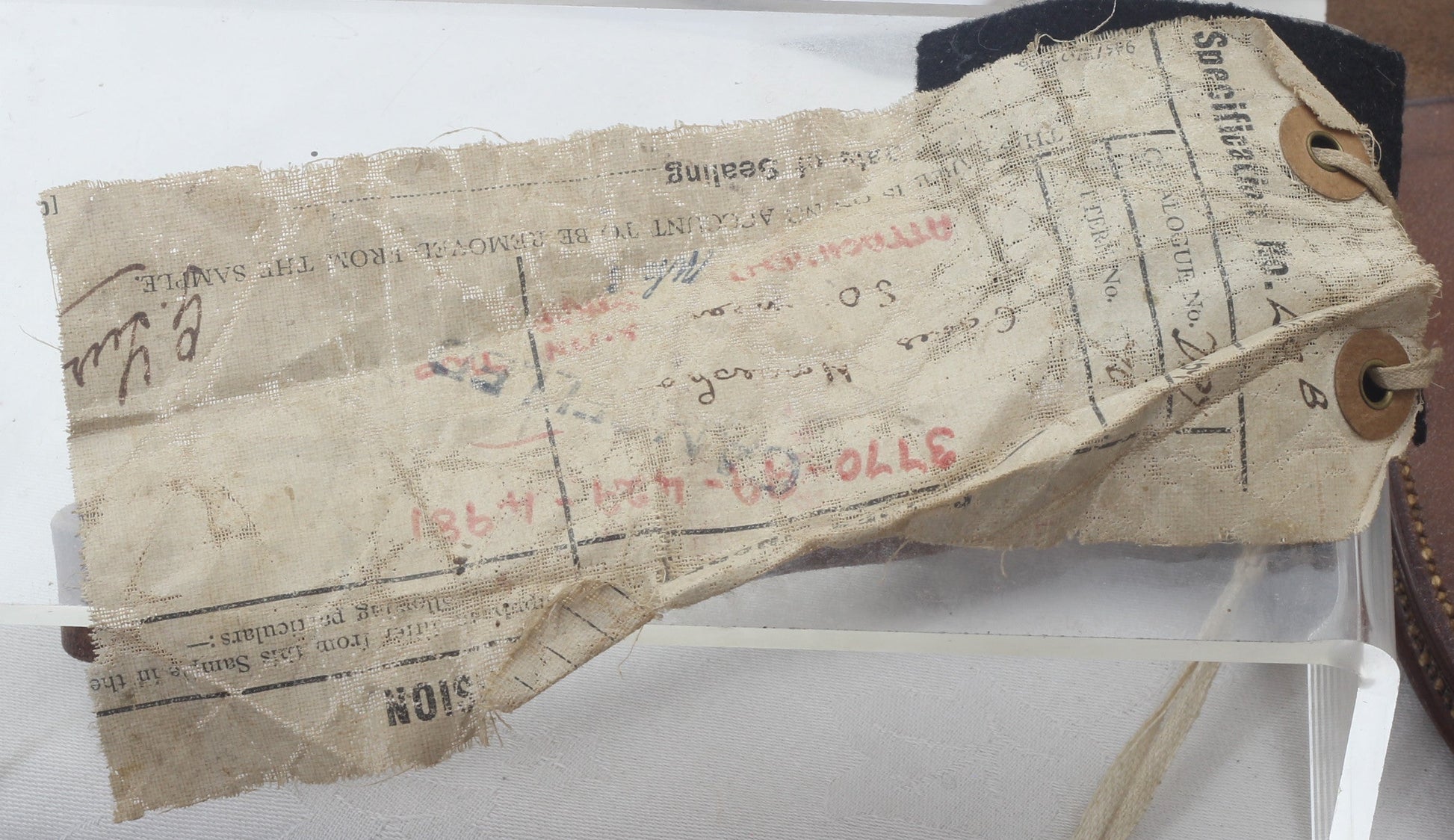 WWI 1915 British Military Spare Horseshoe Case with Sword Frog & Sealed Standard Pattern