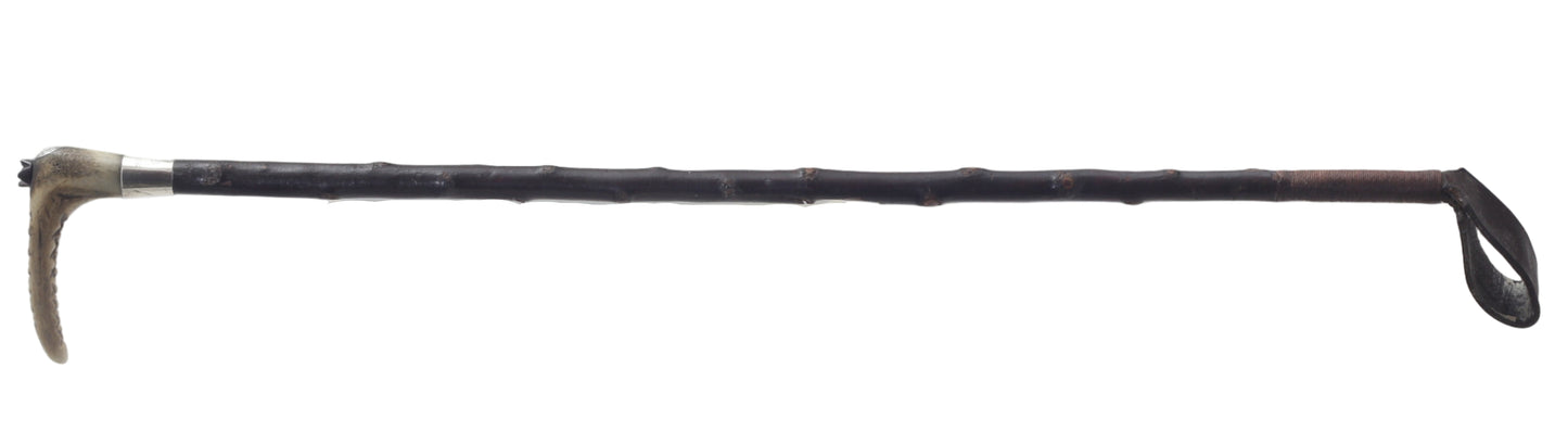 1863 Ladies Blackthorn Hunting Whip or Crop by Callow