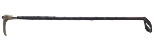 1863 Ladies Blackthorn Hunting Whip or Crop by Callow