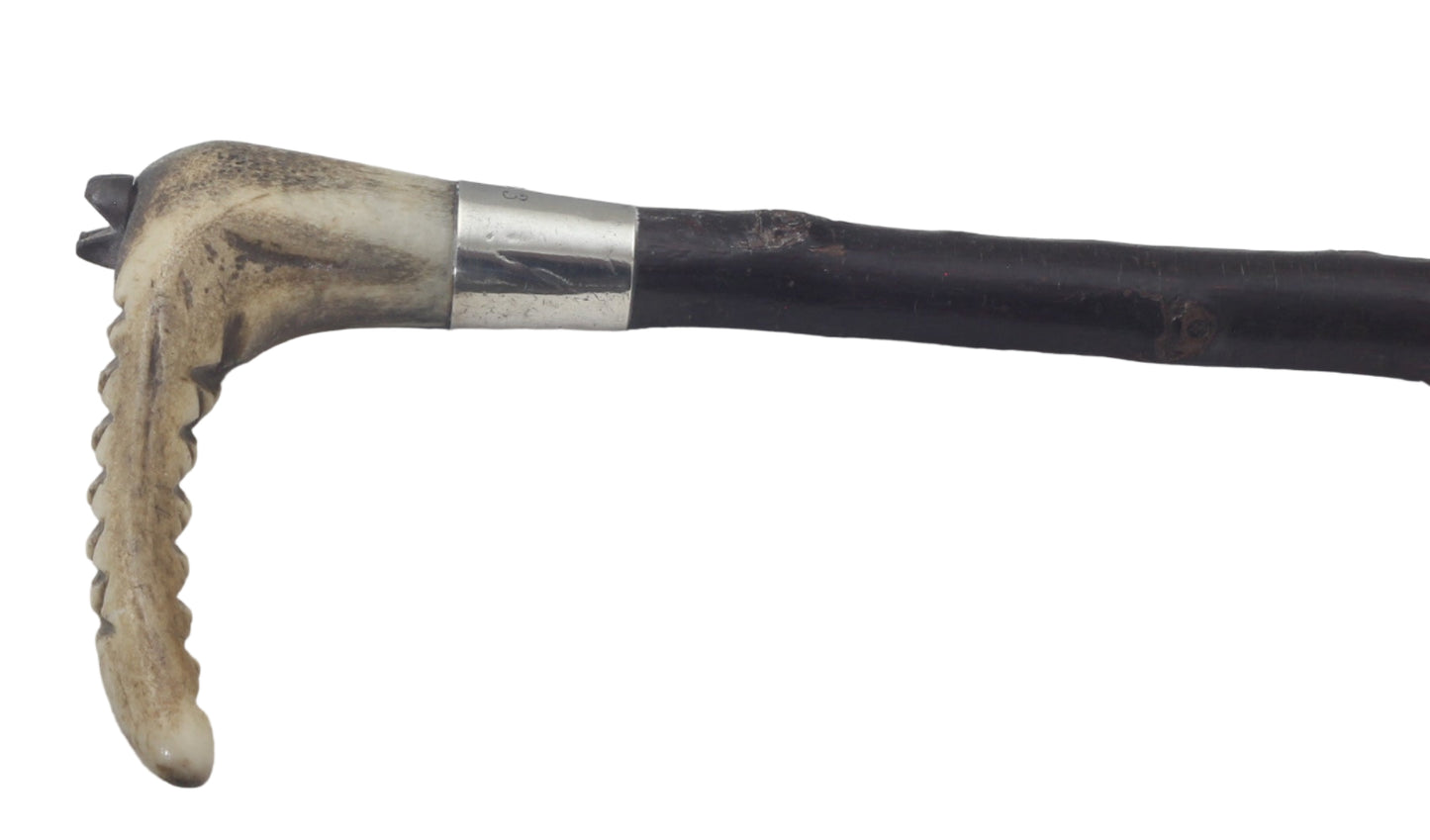 1863 Ladies Blackthorn Hunting Whip or Crop by Callow