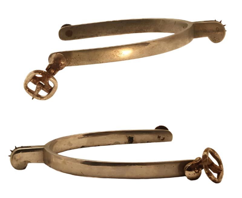 Pair of Flack & Smith Military Pattern Spurs