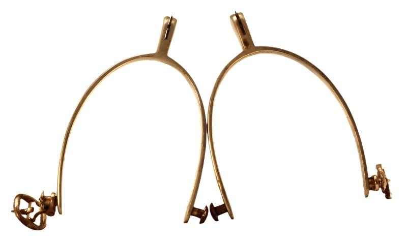 Pair of Flack & Smith Military Pattern Spurs
