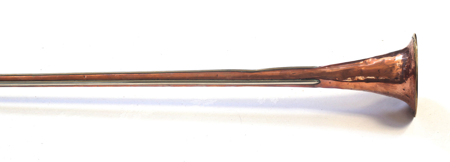 Antique Swaine & Co Ribbed Coach Horn