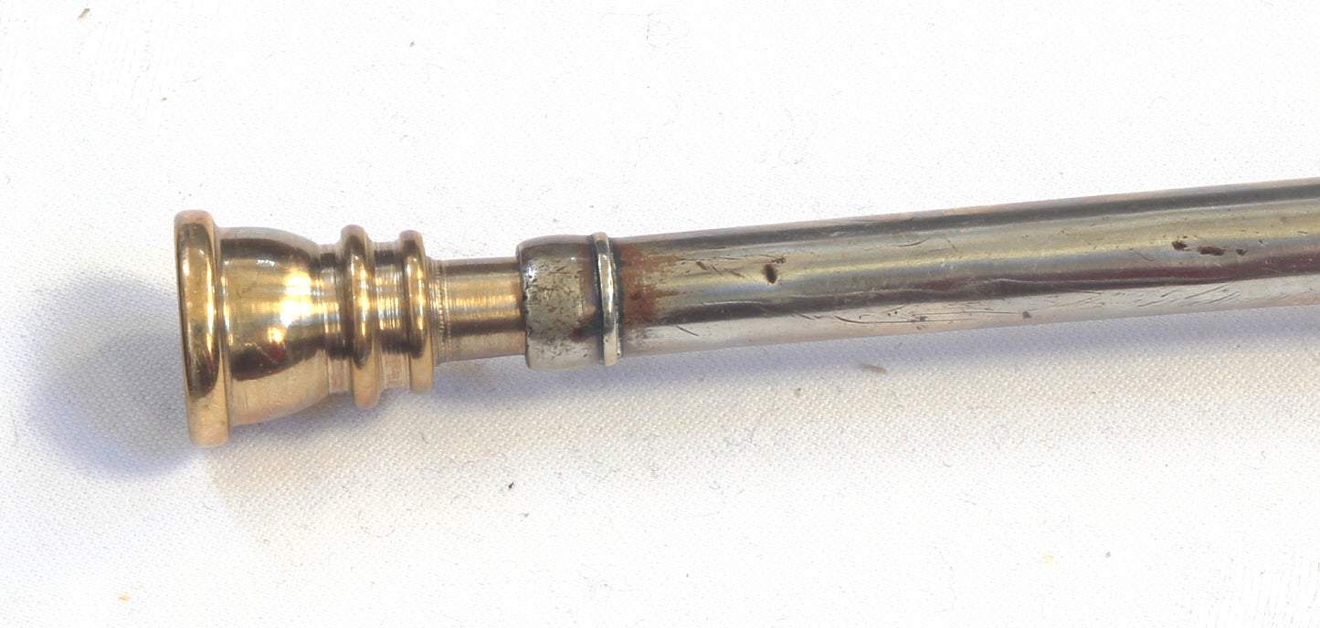 Antique Swaine & Co Ribbed Coach Horn