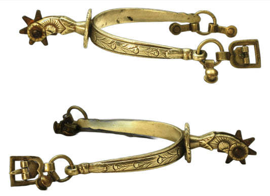 Pair of 19th or early 20th Century Latin American Spurs