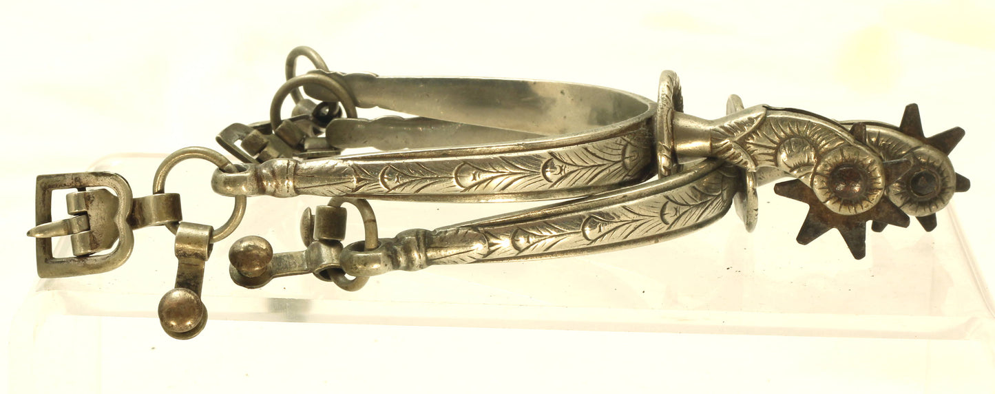 Pair of 19th or early 20th Century Latin American Spurs