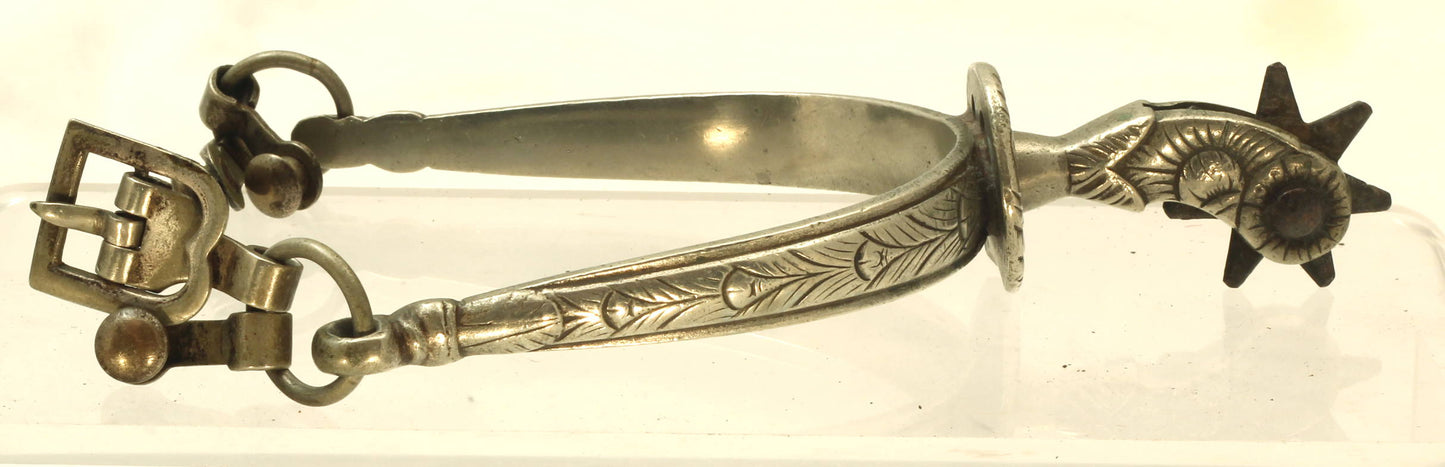 Pair of 19th or early 20th Century Latin American Spurs