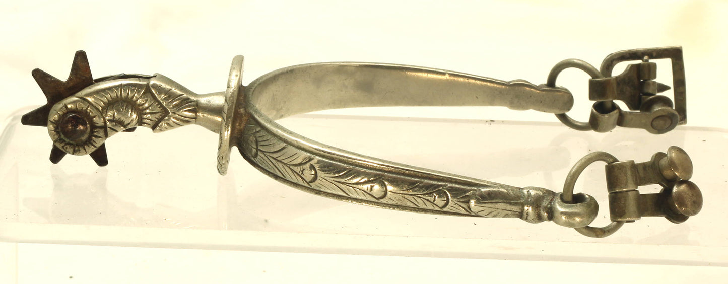 Pair of 19th or early 20th Century Latin American Spurs