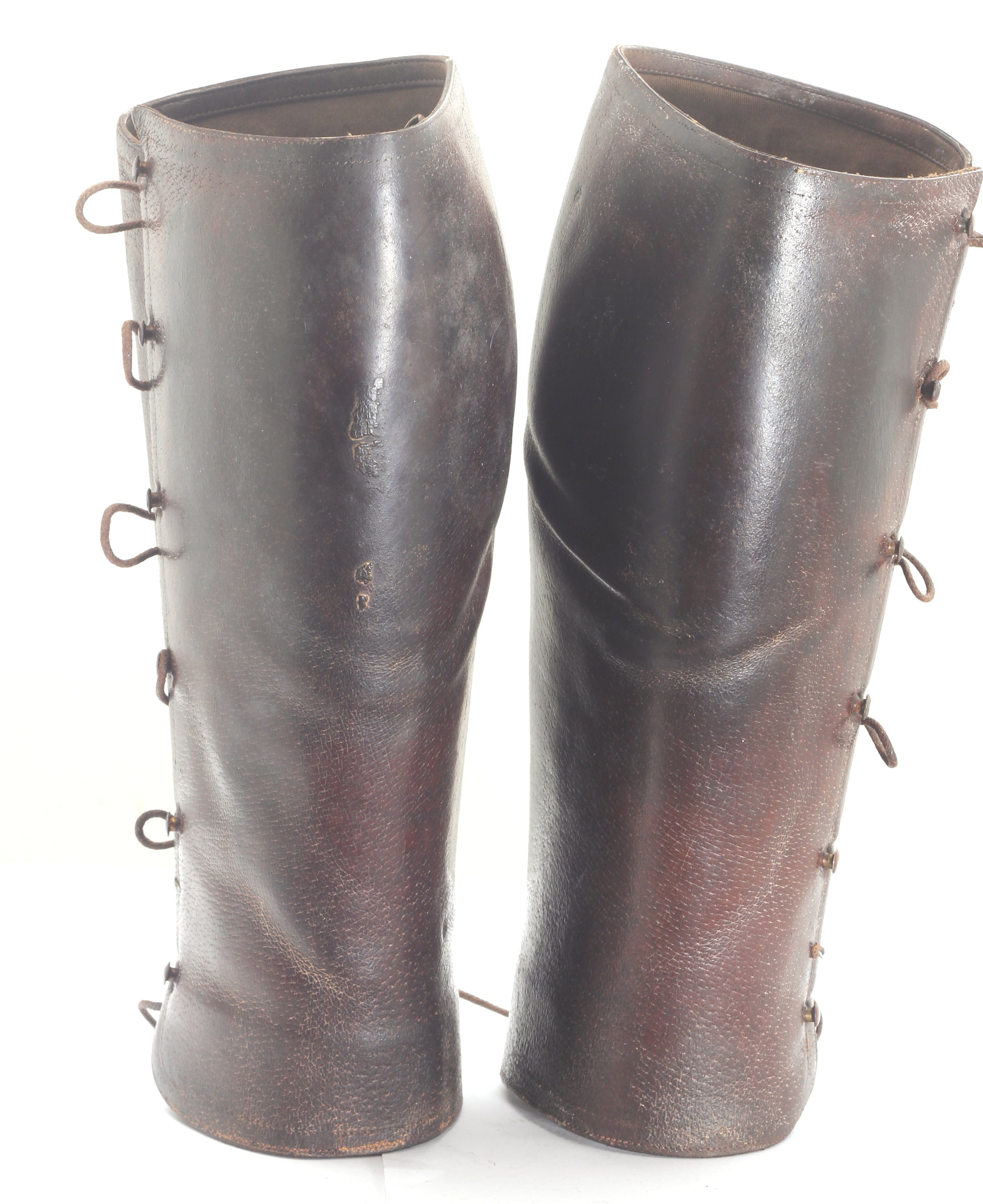 Vintage Leather Gaiters