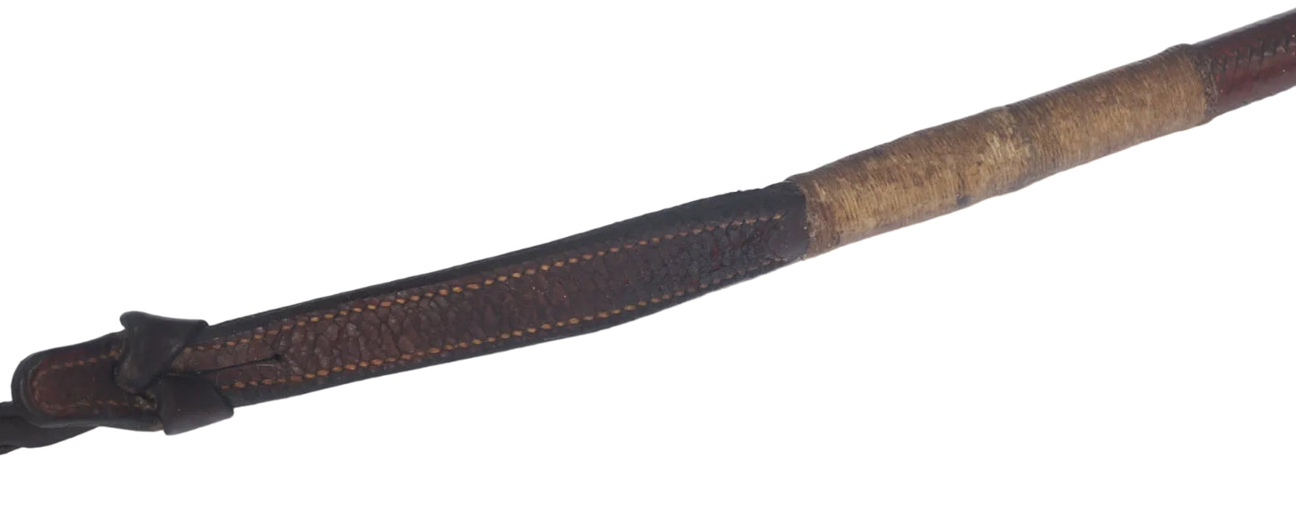 1935 Swaine & Adeney Ladies / Youths Leather Hunting Whip