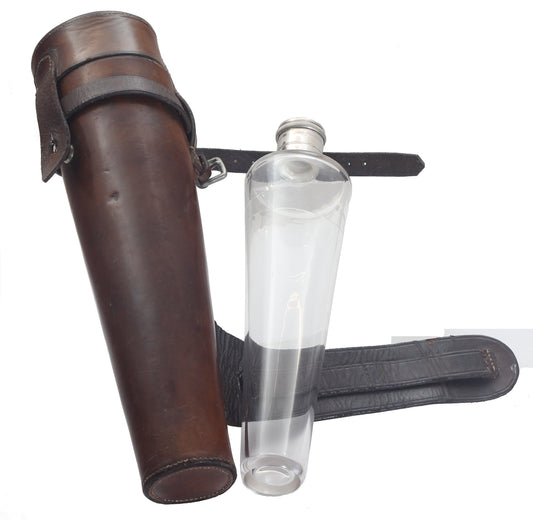 Early 20th Century Saddle Flask by John Yates (Flask195)