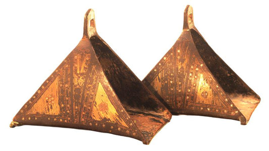 Pair of Ottoman or Islamic Stirrups
