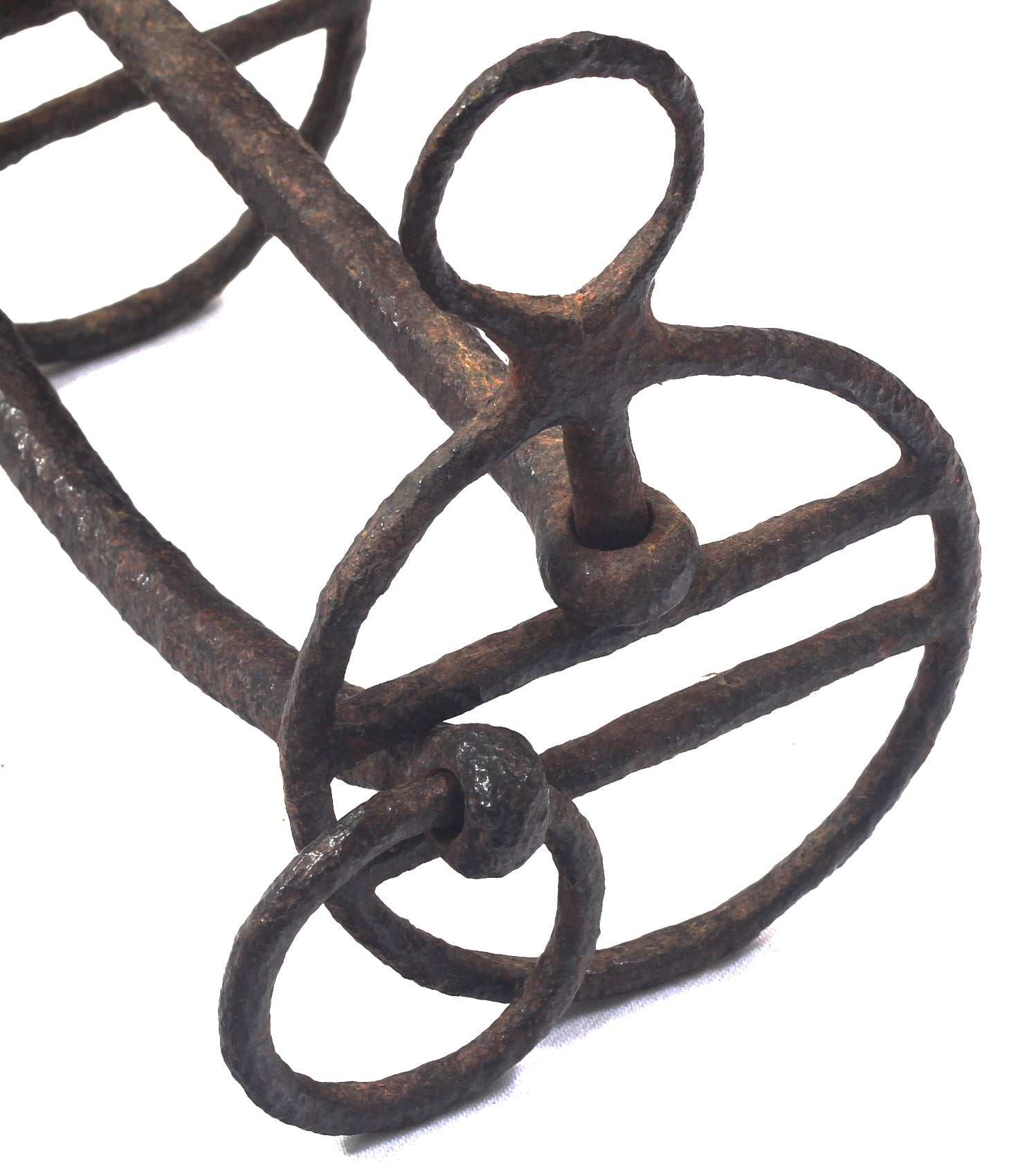 A 19th Century Double Mouth Steel Harness Bit