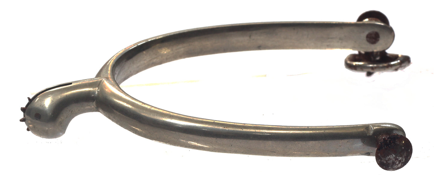 Pair of Maxwell Spurs with Buttons and Buckles