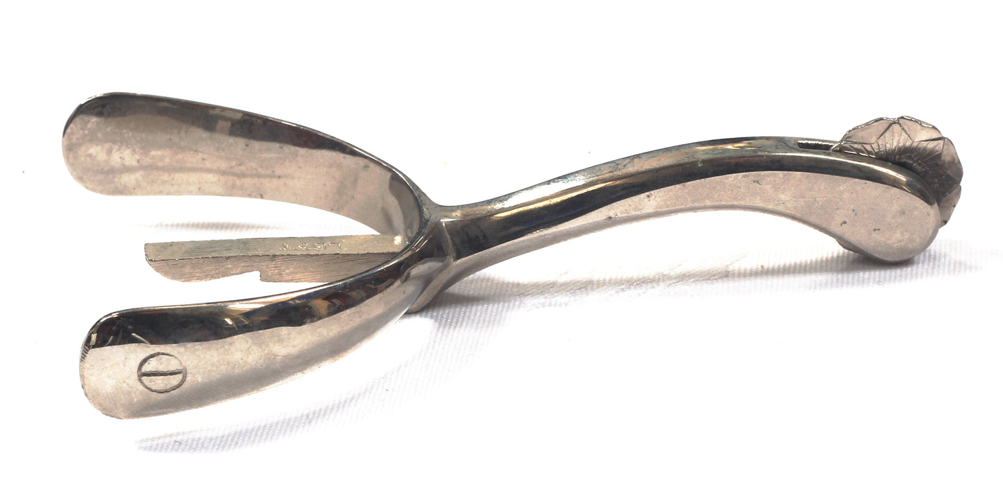 Pair of Swan Necked Mess Dress Box Spurs by Maxwell