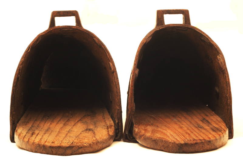 A Pair of 18th Century Spanish Stirrups