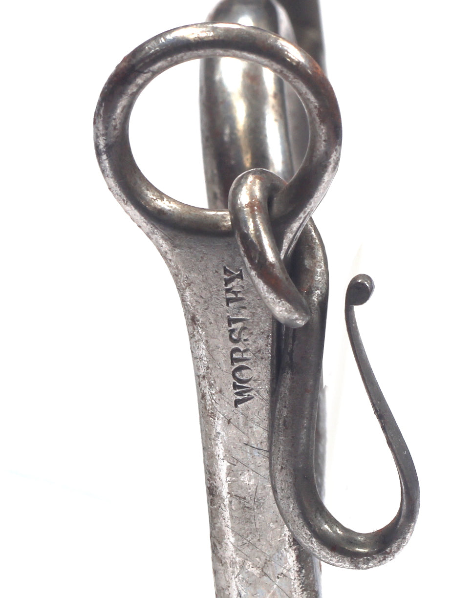 A Georgian Steel Weymouth Bit by Worsley