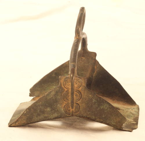 Pair of Dogon African stirrups