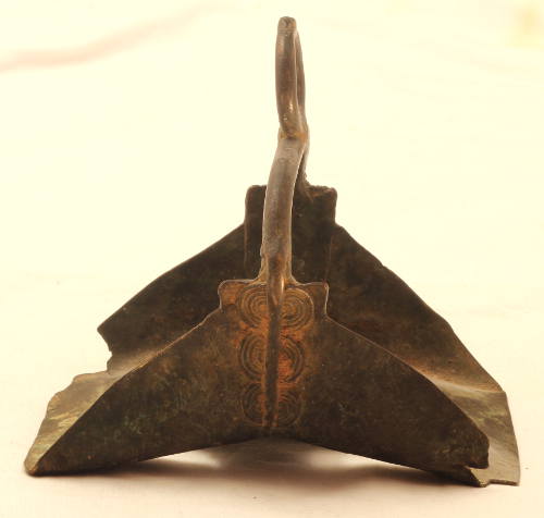 Pair of Dogon African stirrups