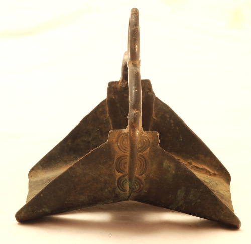 Pair of Dogon African stirrups