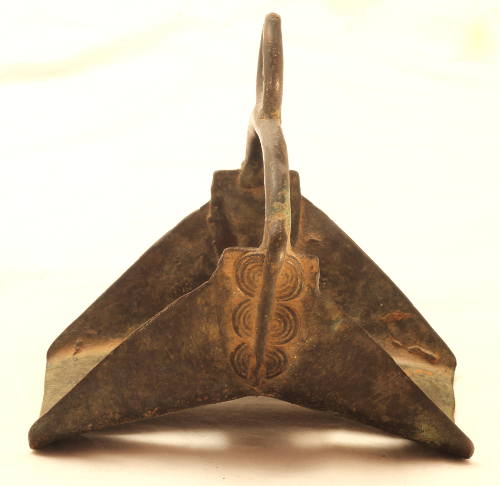 Pair of Dogon African stirrups
