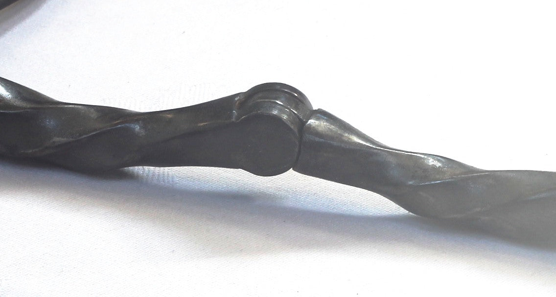 A Rule Jointed Pelham Horse Bit with Curved Cheeks